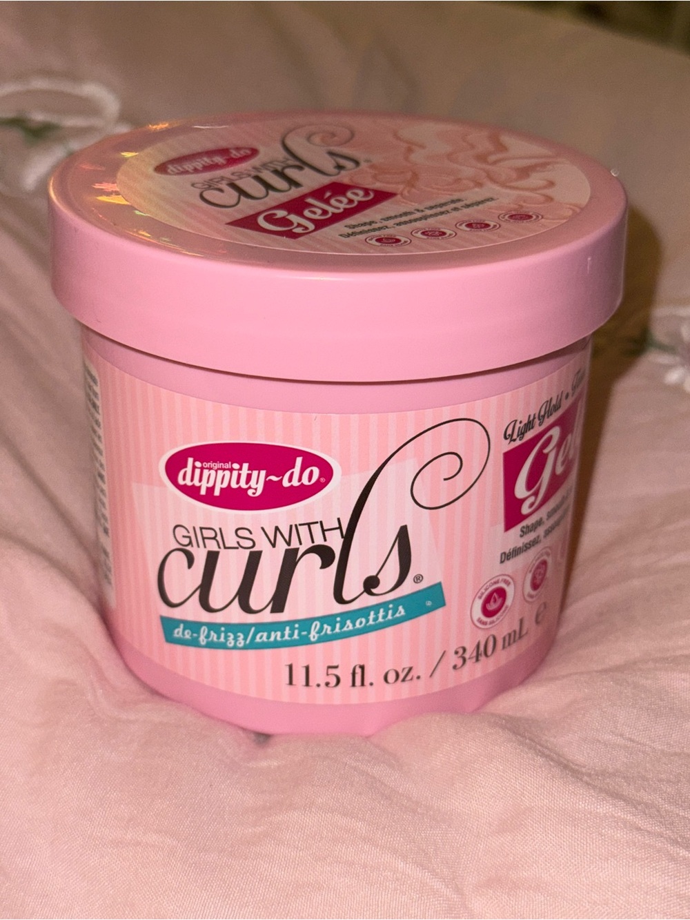 dippity-do Girls With Curls Gel - Pink Jar